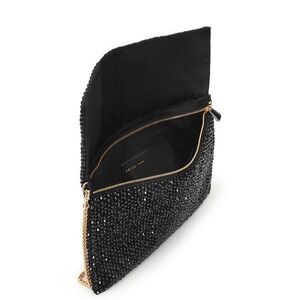 REISS Minty Crystal-Embellished Evening Bag